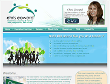 Tablet Screenshot of chriscoward.com